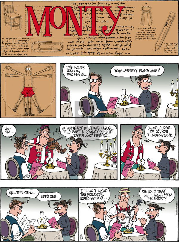 Monty on Sunday October 20, 2019 Comic Strip