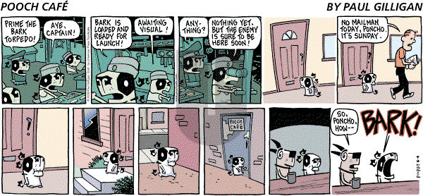 Pooch Cafe on Sunday June 4, 2006 Comic Strip