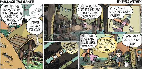 Wallace the Brave on Sunday February 23, 2020 Comic Strip