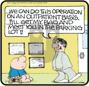 Ziggy on Thursday February 7, 2013 Comic Strip