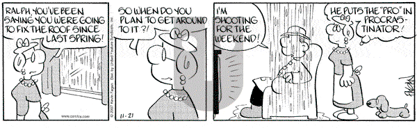 Drabble on Wednesday November 21, 2007 Comic Strip