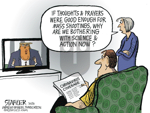 Jeff Stahler on Wednesday April 29, 2020 Comic Strip