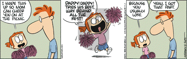Baby Blues on Thursday July 1, 2021 Comic Strip
