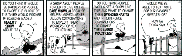Cow and Boy Classics on Tuesday May 29, 2007 Comic Strip
