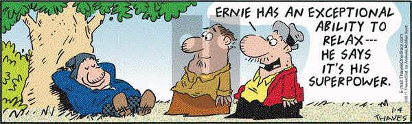 Frank and Ernest on Wednesday January 4, 2017 Comic Strip