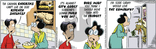 Baldo on Wednesday July 26, 2000 Comic Strip