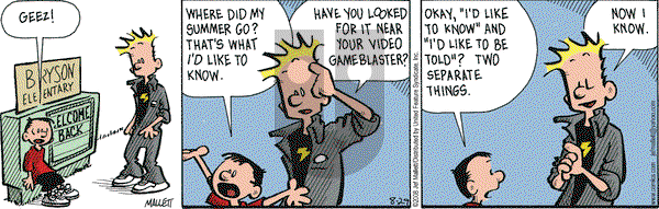 Frazz on Friday August 29, 2008 Comic Strip
