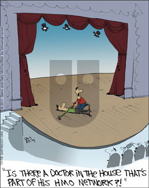 The Flying McCoys - Saturday November 19, 2011 Comic Strip