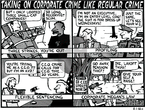 Ted Rall on Monday August 5, 2002 Comic Strip
