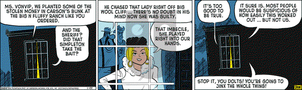 Rip Haywire on Monday January 22, 2018 Comic Strip