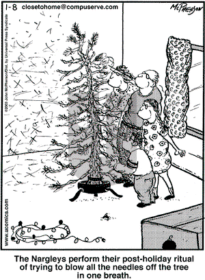Close to Home on Sunday February 2, 2003 Comic Strip