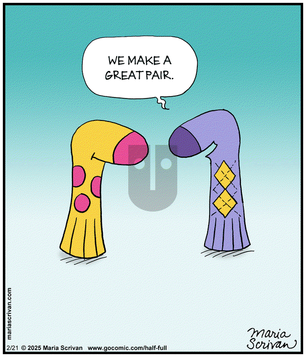 Half Full on Friday February 21, 2025 Comic Strip
