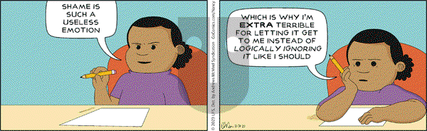 Nancy - Thursday November 30, 2023 Comic Strip