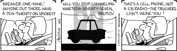 The Born Loser on Friday February 15, 2008 Comic Strip