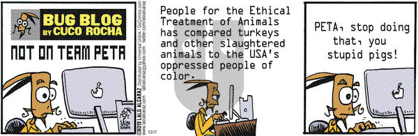 La Cucaracha on Friday December 7, 2012 Comic Strip