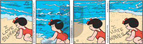 Nancy on Wednesday August 3, 2011 Comic Strip