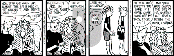 Clear Blue Water on Friday July 13, 2007 Comic Strip