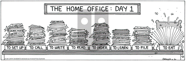 Cathy Classics on Monday June 30, 1997 Comic Strip