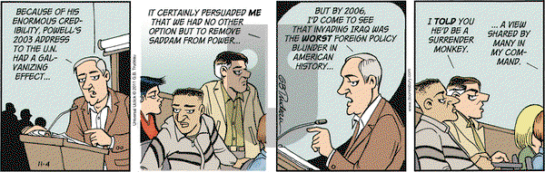 Doonesbury on Friday November 4, 2011 Comic Strip