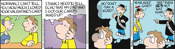 Drabble on Monday February 19, 2018 Comic Strip