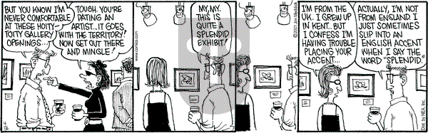 Monty on Monday April 16, 2001 Comic Strip