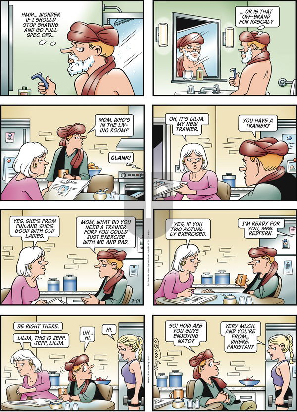 Doonesbury - Sunday September 1, 2024 Comic Strip