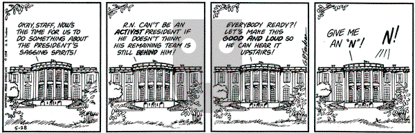 Doonesbury on Monday May 28, 1973 Comic Strip