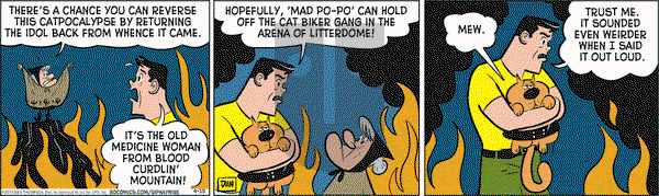 Rip Haywire on Wednesday April 15, 2015 Comic Strip