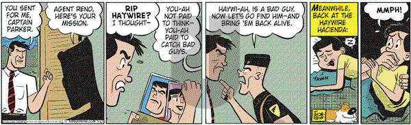 Rip Haywire on Tuesday July 10, 2012 Comic Strip