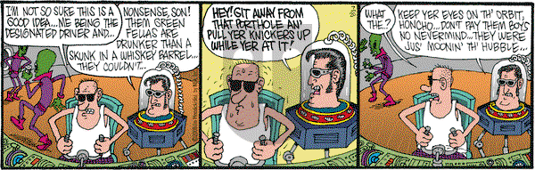 Monty on Monday July 20, 2009 Comic Strip