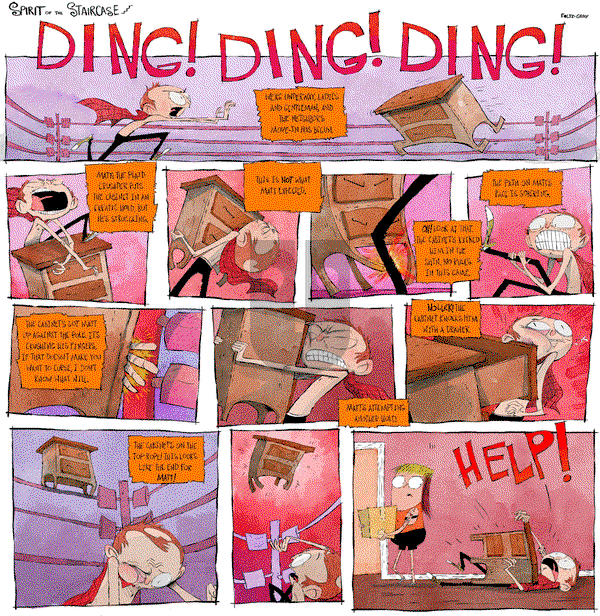 Spirit of the Staircase on Wednesday December 13, 2023 Comic Strip