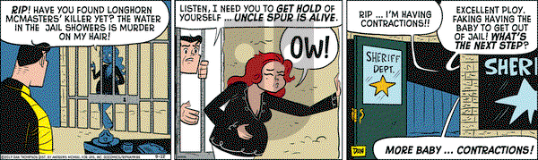 Rip Haywire on Tuesday September 12, 2017 Comic Strip
