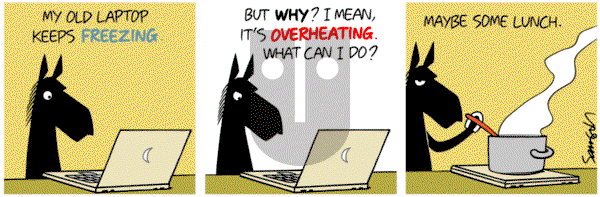 Dark Side of the Horse on Wednesday October 23, 2019 Comic Strip