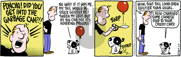 Pooch Cafe on Tuesday November 4, 2003 Comic Strip