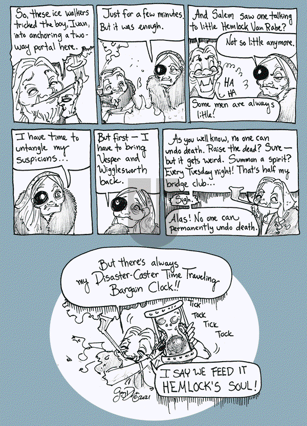 Swan Eaters on Monday January 4, 2021 Comic Strip