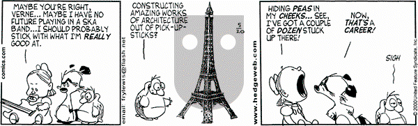 Over the Hedge on Saturday May 20, 2000 Comic Strip