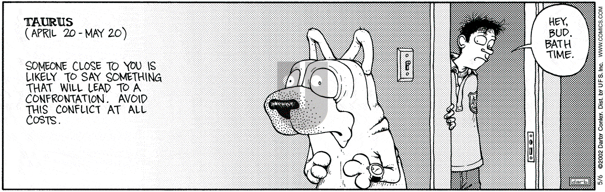 Get Fuzzy - Monday May 6, 2002 Comic Strip