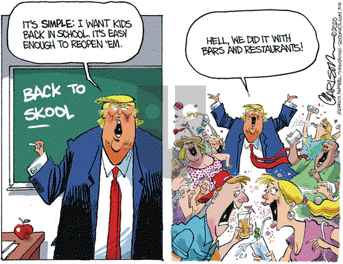 Stuart Carlson on Friday July 10, 2020 Comic Strip