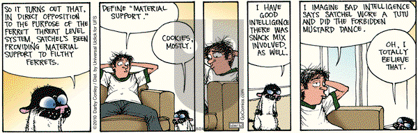 Get Fuzzy on Friday August 24, 2012 Comic Strip