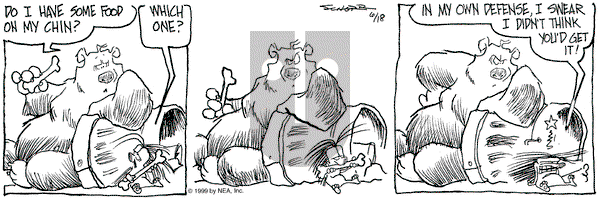 The Grizzwells on Friday June 18, 1999 Comic Strip