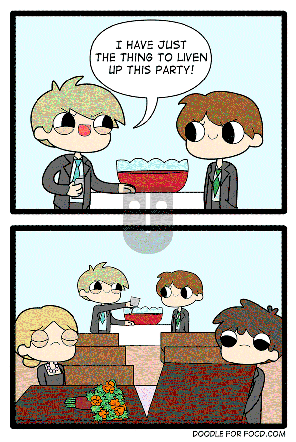 Doodle for Food on Monday October 9, 2017 Comic Strip