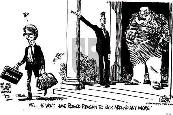 Pat Oliphant - Wednesday July 10, 1985 Comic Strip