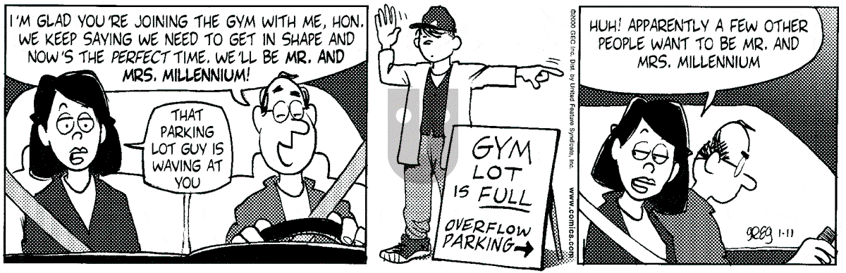 Luann - Tuesday January 11, 2000 Comic Strip