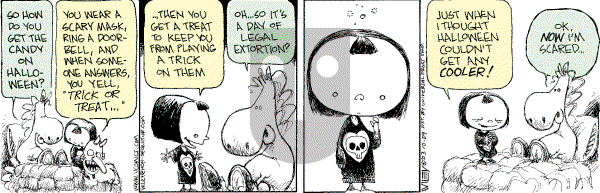 Non Sequitur on Wednesday October 29, 2003 Comic Strip