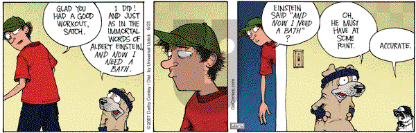 Get Fuzzy on Thursday June 25, 2015 Comic Strip