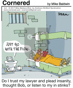 Cornered on Thursday March 2, 2017 Comic Strip