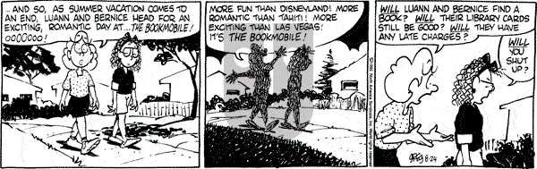 Luann - Tuesday August 24, 1993 Comic Strip