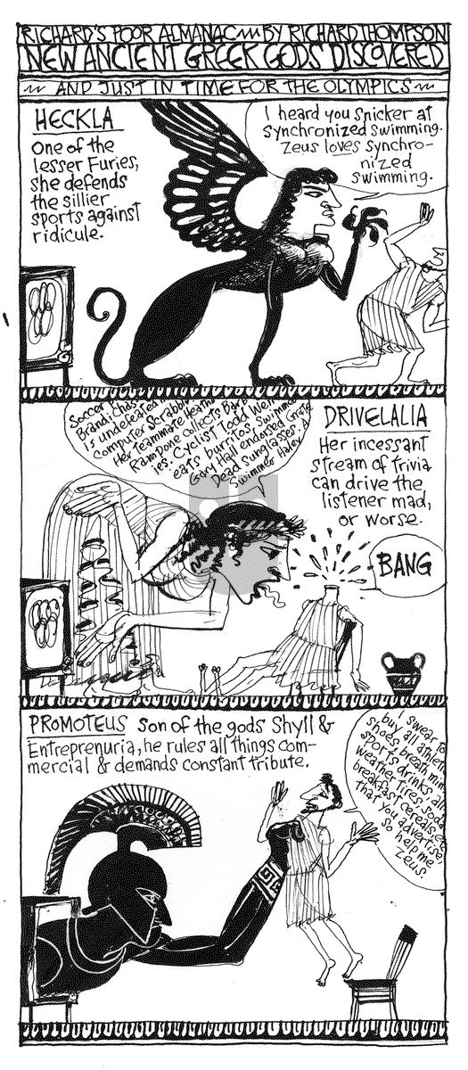 Richard's Poor Almanac on Saturday July 18, 2015 Comic Strip