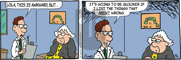 Lola - Thursday May 21, 2009 Comic Strip