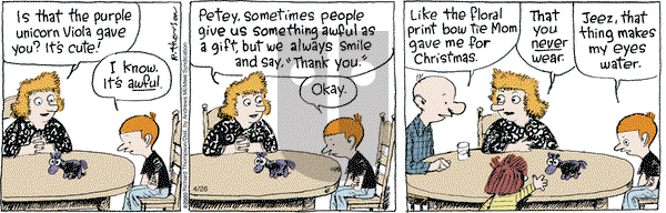 Cul de Sac on Friday April 26, 2019 Comic Strip